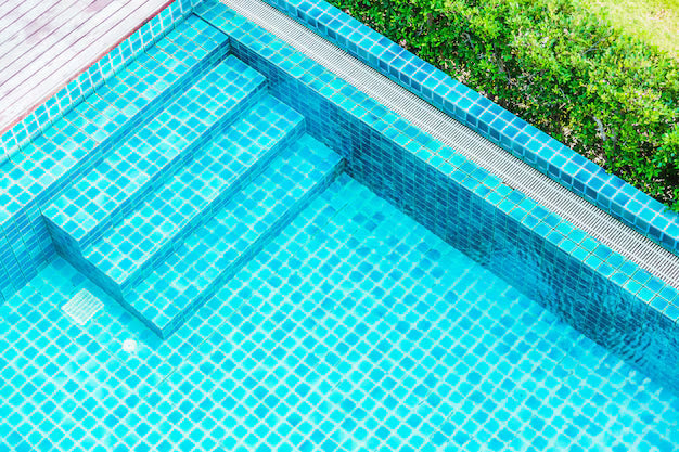 Pool renovation tile