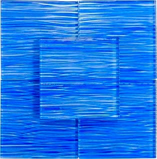Ripple Electric Blue 6"X6"