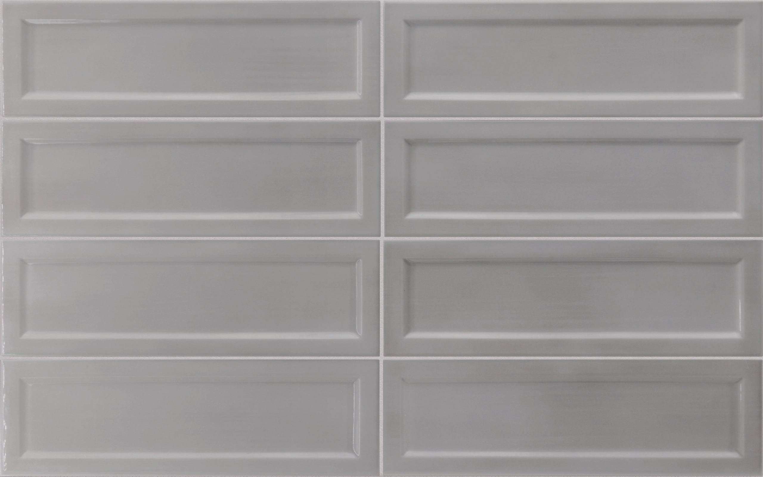 Island Frame Silver Wall Tile