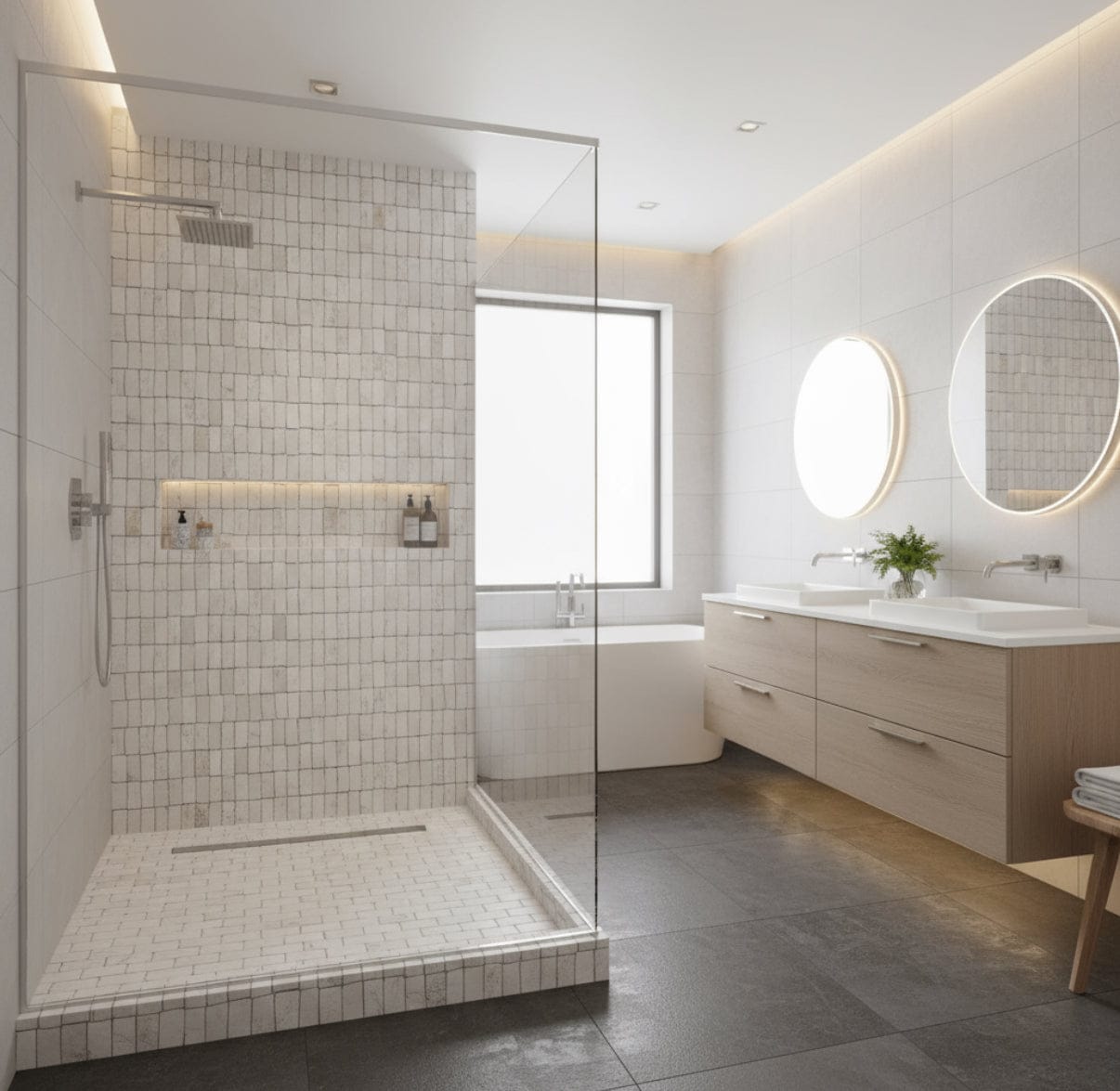 Modern Stacked Pebble Sand