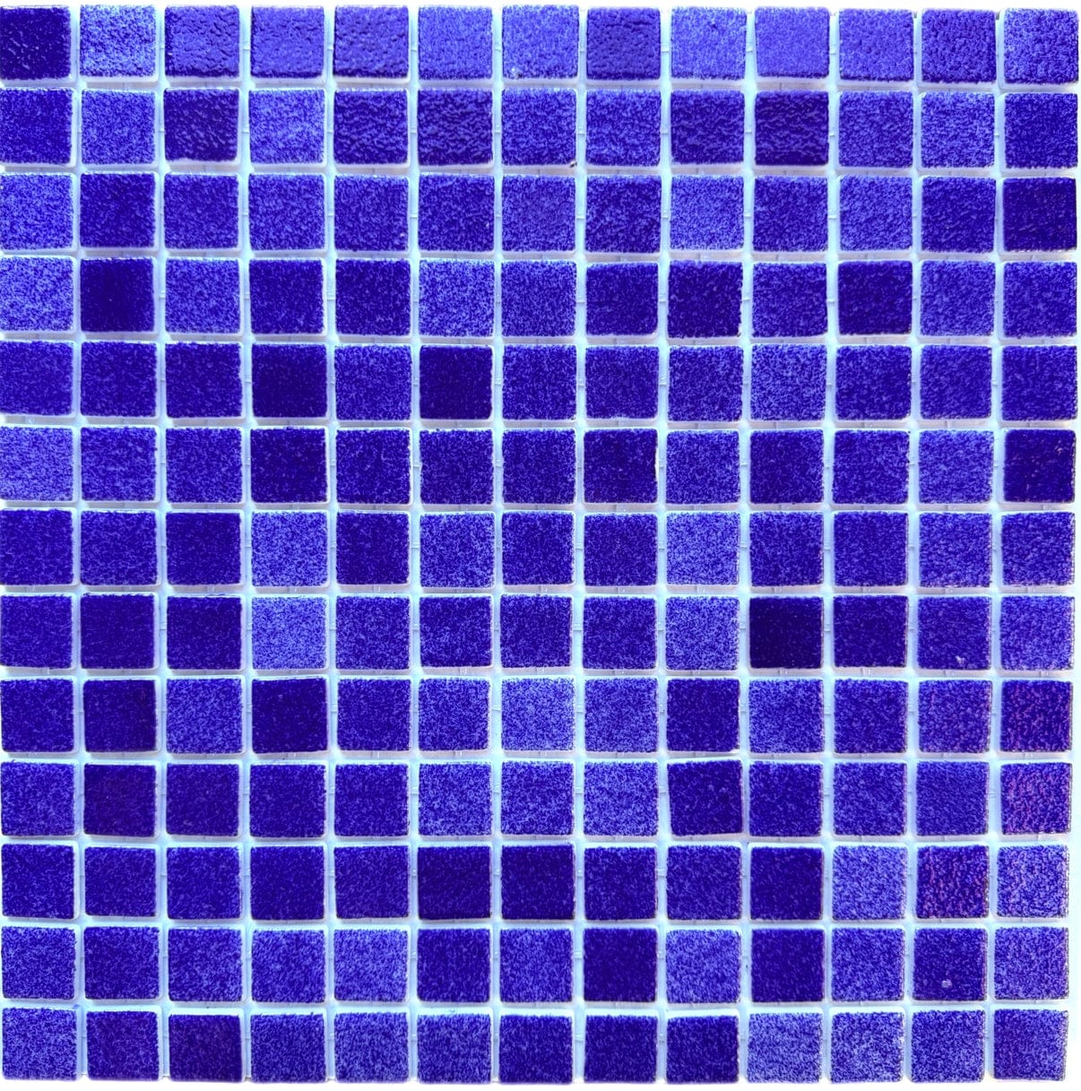 Foggy Nieblas Azul Fuerte Pool Tile