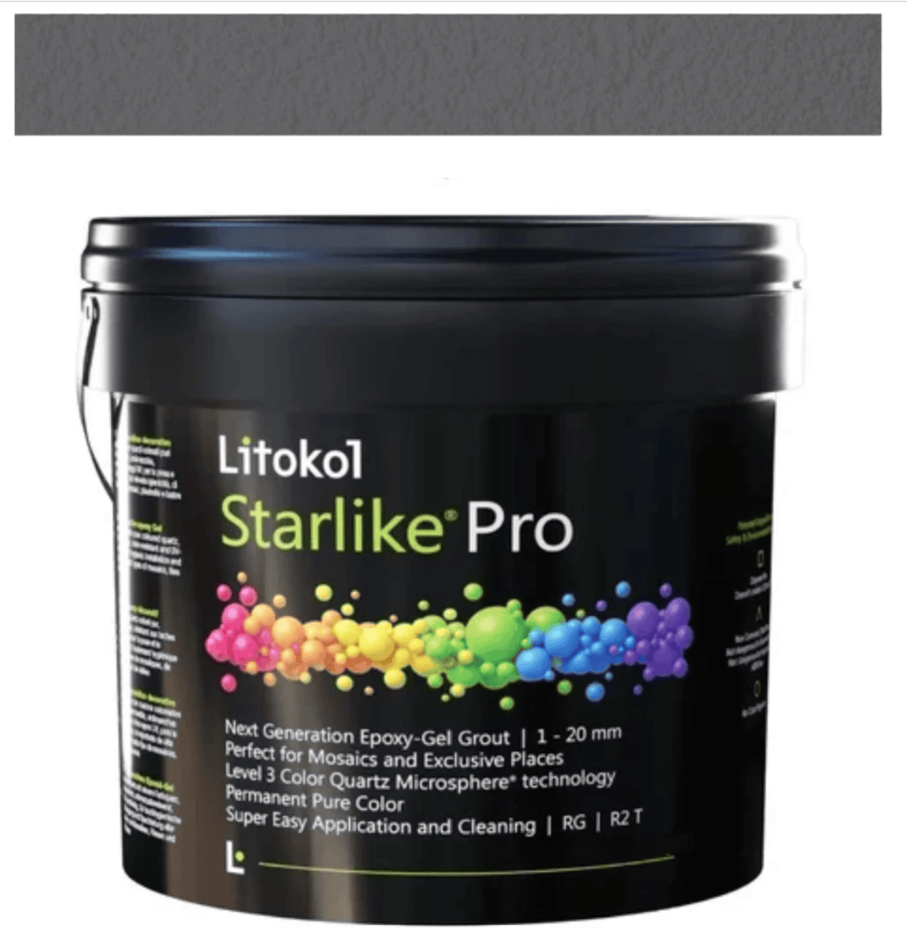 STARLIKE PRO 10 ARDESIA, 5.5LB PAIL - TILE GROUT - Tiles and Deco