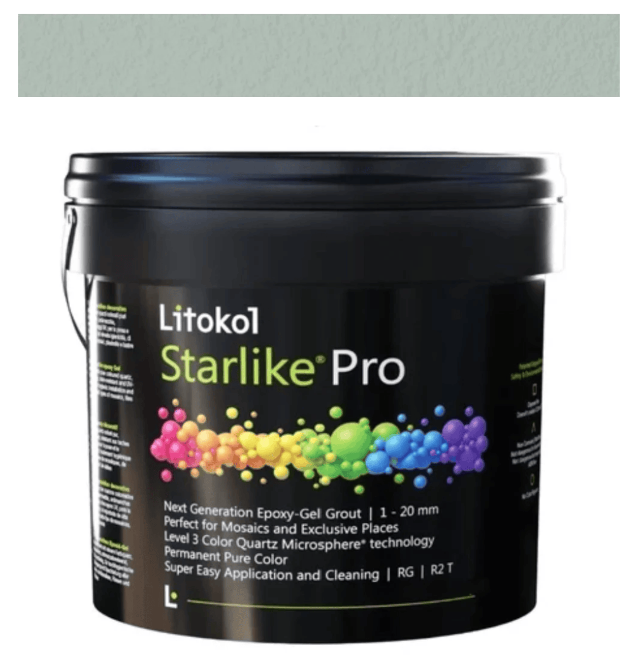 STARLIKE PRO 71 ARGILLA VERDE, 5.5LB PAIL - TILE GROUT
