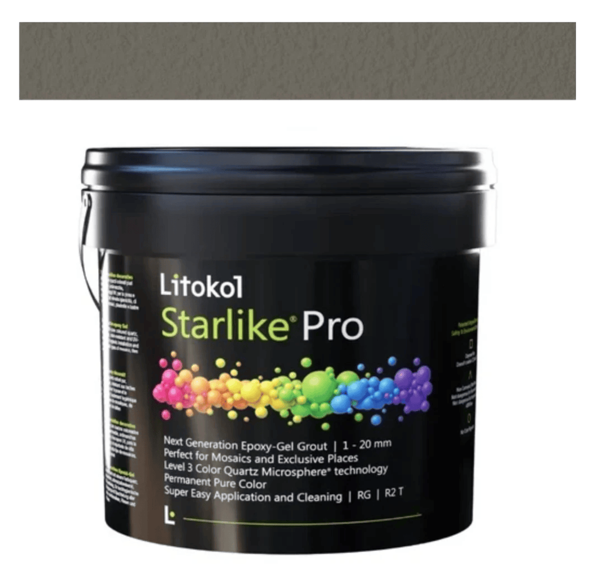 STARLIKE PRO 30 ARGILLA DI CIPRO, 5.5LB PAIL - TILE GROUT - Tiles and Deco