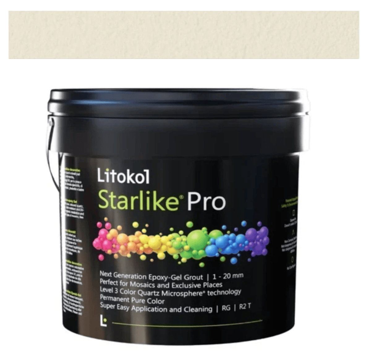 STARLIKE PRO 41 CALCE NATURALE, 5.5LB PAIL - TILE GROUT - Tiles and Deco