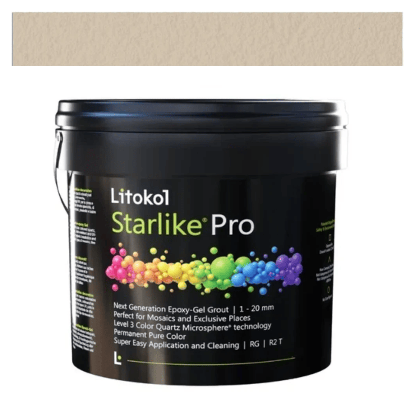 STARLIKE PRO 27 CAOLINO, 5.5LB PAIL - TILE GROUT - Tiles and Deco