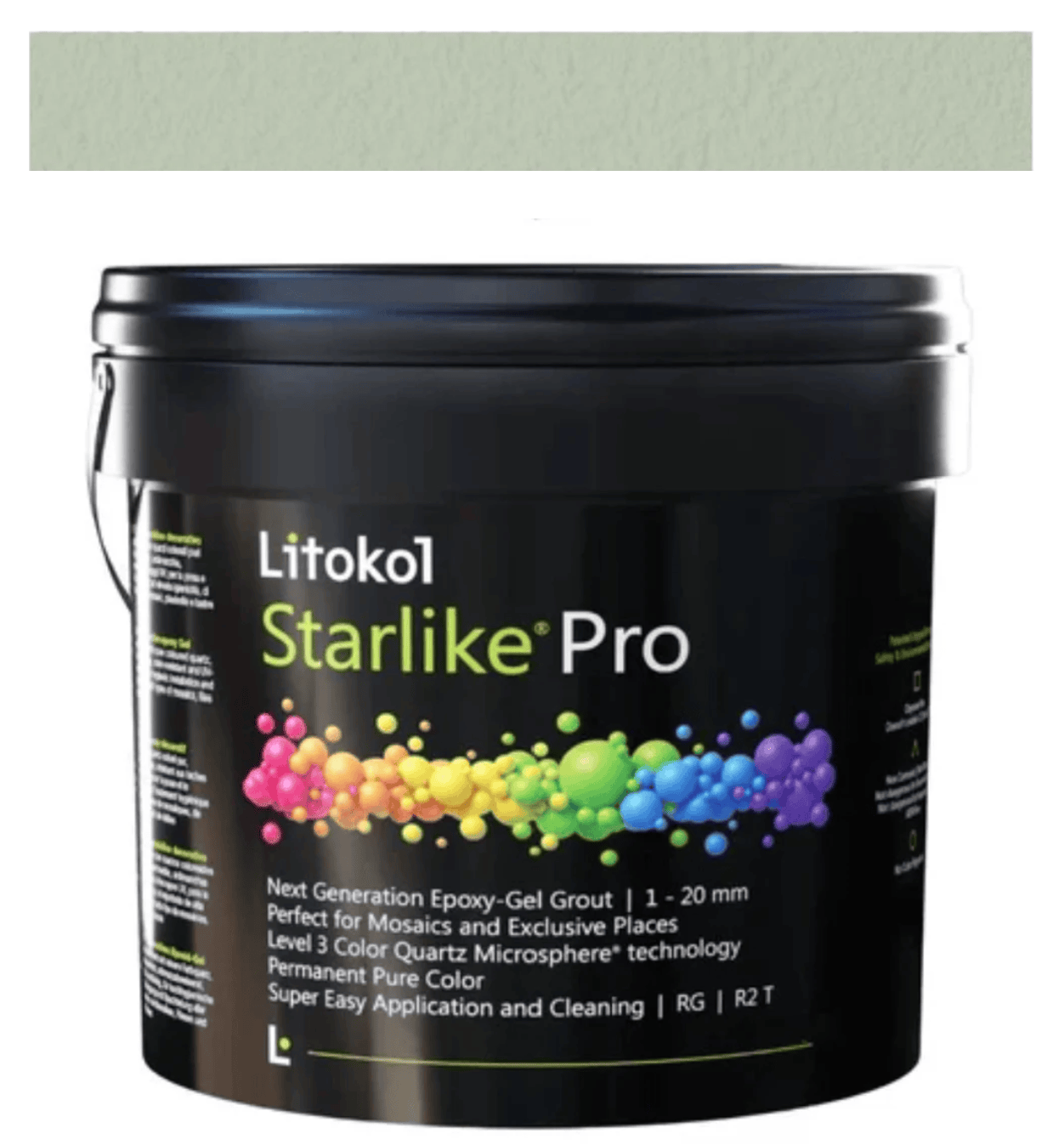 STARLIKE PRO 70 CENERE VERDE, 5.5LB PAIL - TILE GROUT