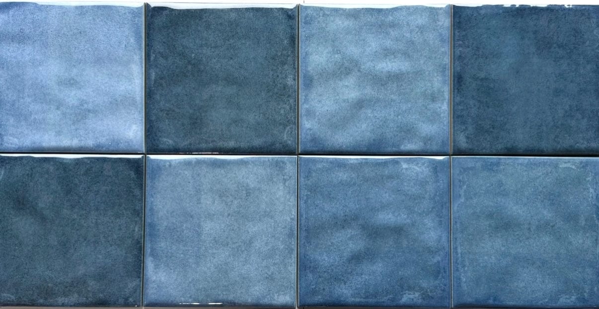 Giz Turquoise Gloss 6x6 Porcelain Pool Tile