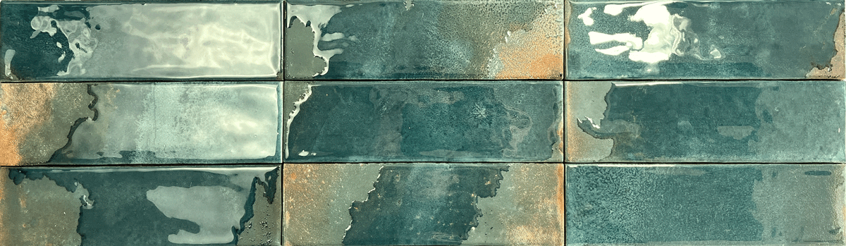 Granadella Esmeralda 2.5" x 8.8" High-Gloss Premium Porcelain Subway Tile - Tiles and Deco