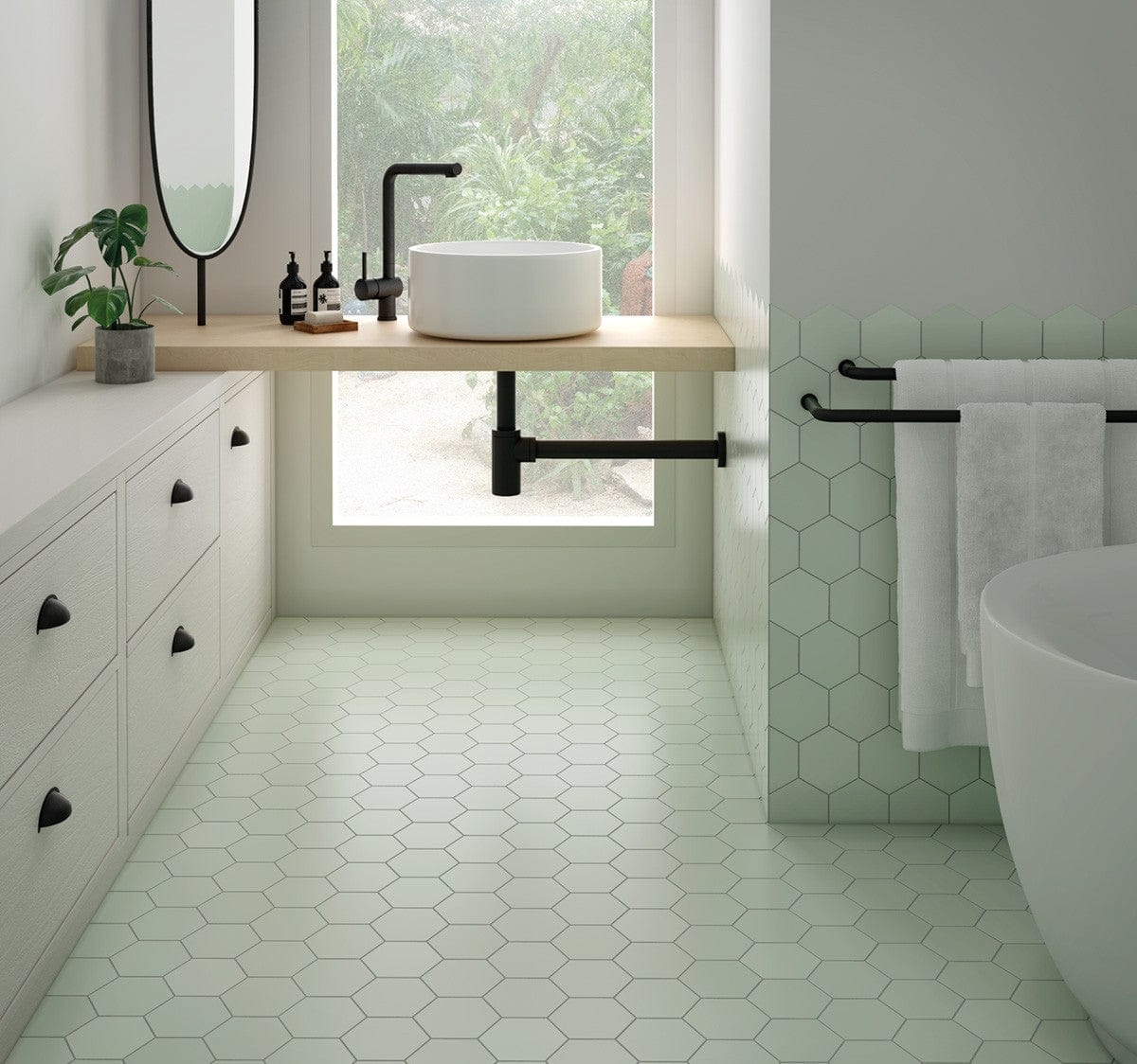 Kromatica Mint Wall Tile
