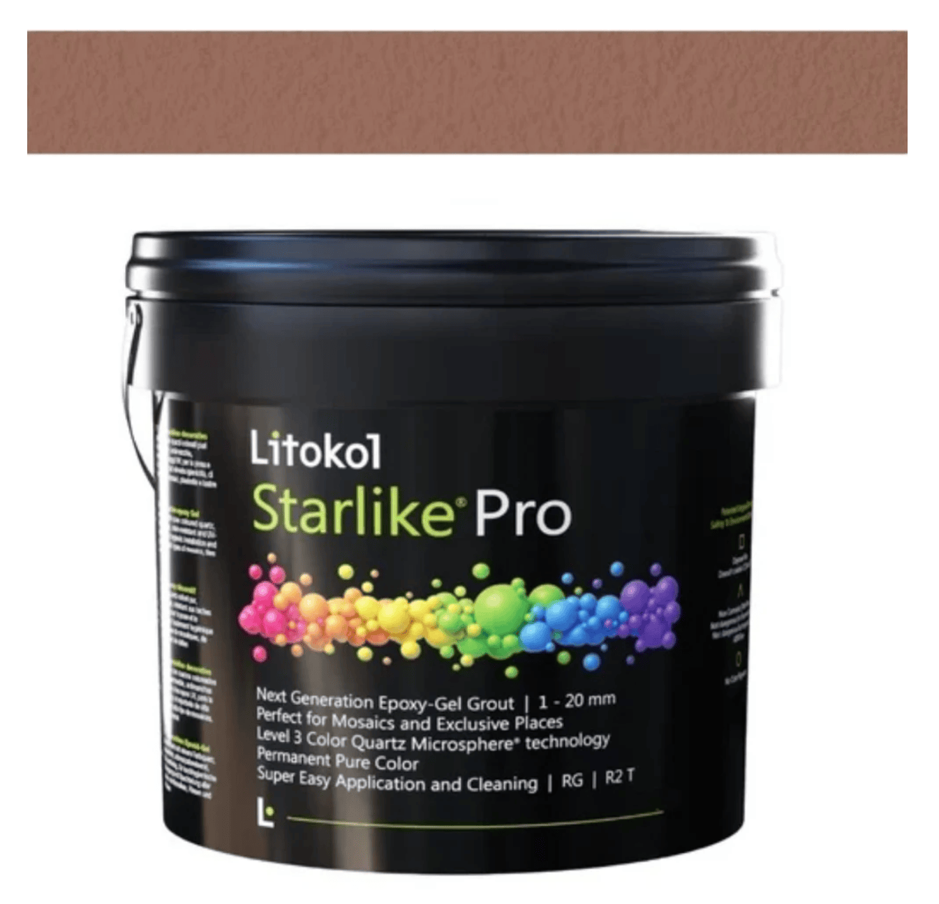 STARLIKE PRO 37 LUBERON, 5.5LB PAIL - TILE GROUT - Tiles and Deco