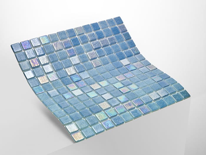 ORIA Iris mix Pool Tile 1x1