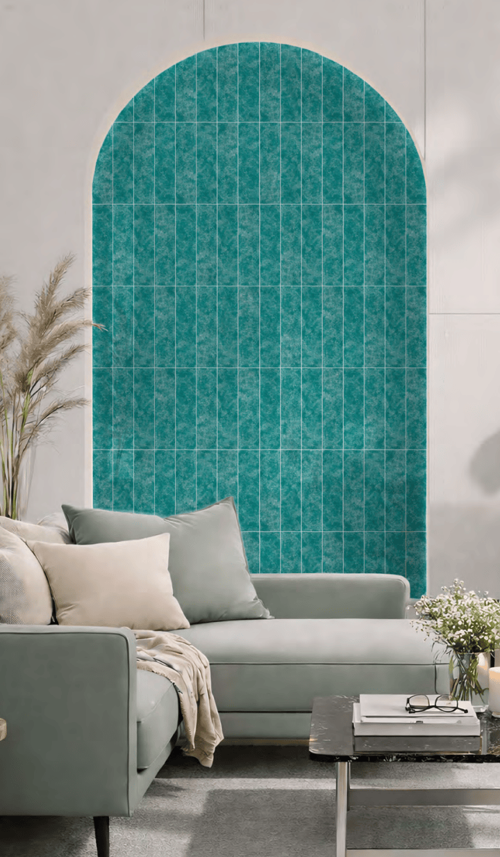 LUX Emerald Green 3"x12" Recycled Glass Wall Tile