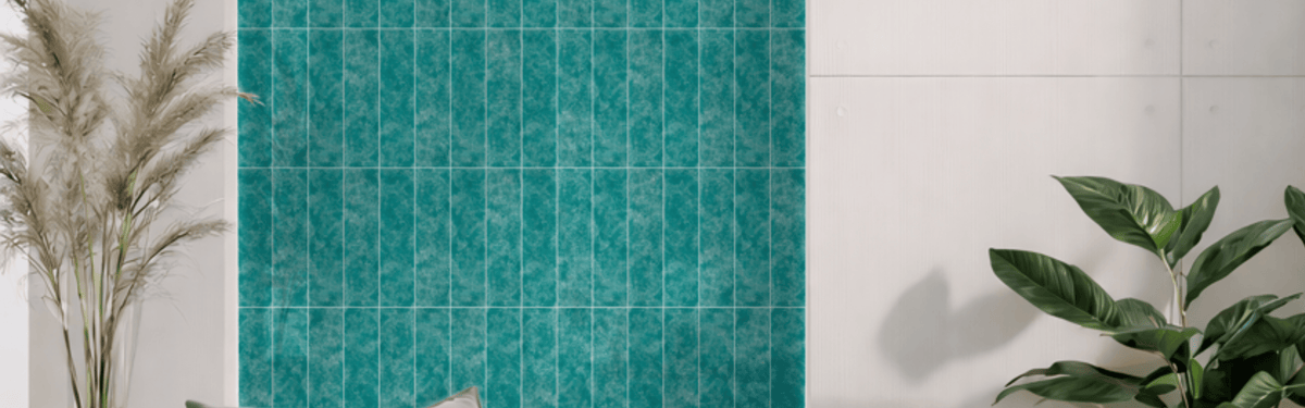 LUX Emerald Green 3"x12" Recycled Glass Wall Tile