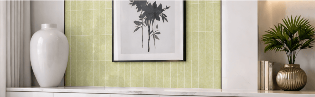 LUX Champagne 3"x12" Recycled Glass Wall Tile