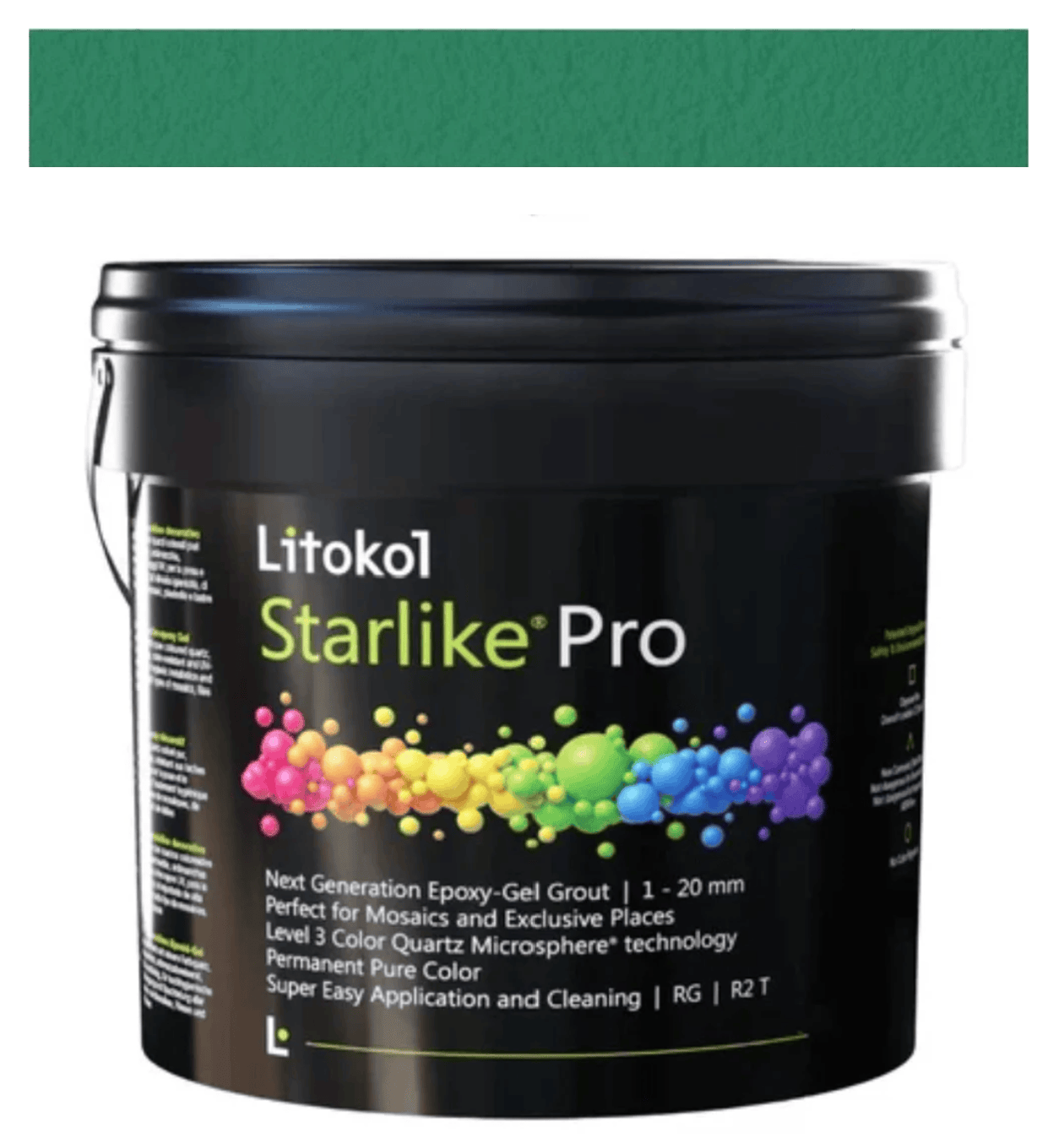 STARLIKE PRO 74 VERDE DI MURANO, 5.5LB PAIL - TILE GROUT