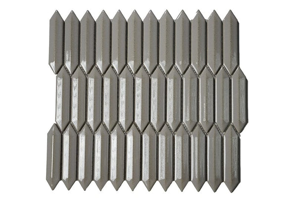 3D Picket Taupe 12x12 - Tiles and Deco