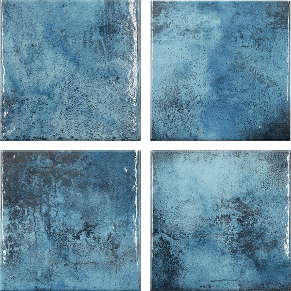 Marine Porcelain Tile 6" x 6" Tiles and Deco