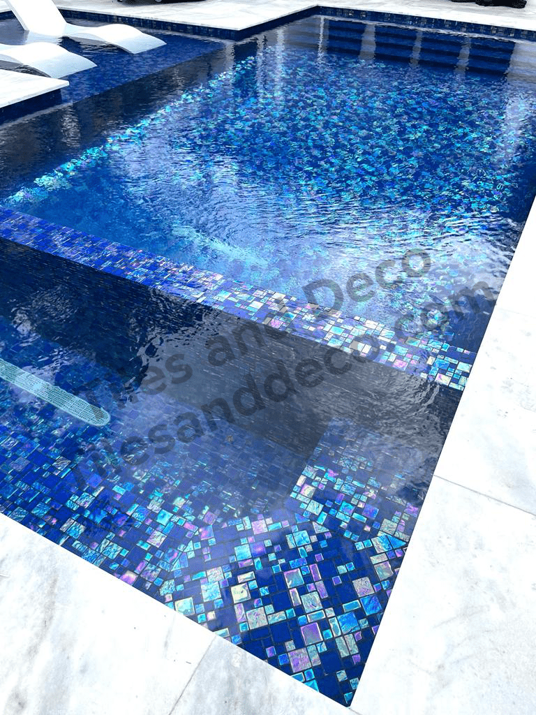 Equinox Cobalt Mix Tile - Tiles and Deco