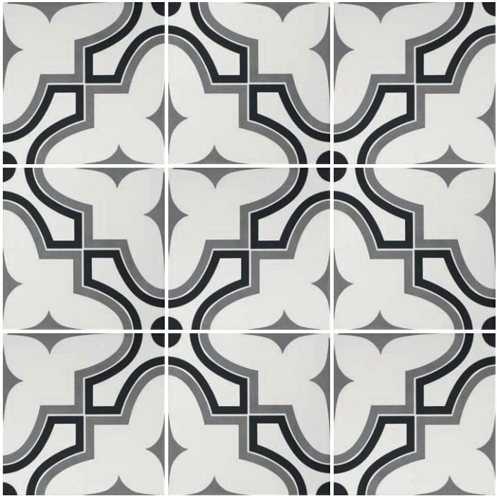 Hydraulic Market Tile 8″x8″ - Tiles and Deco
