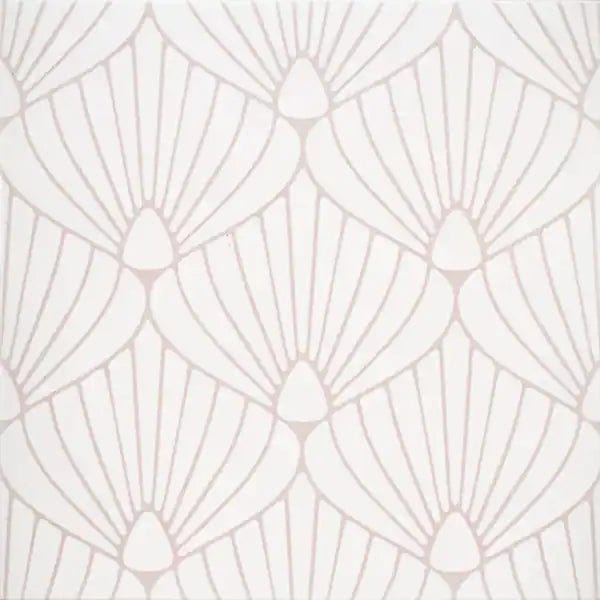 Shell White Pink - Tiles and Deco