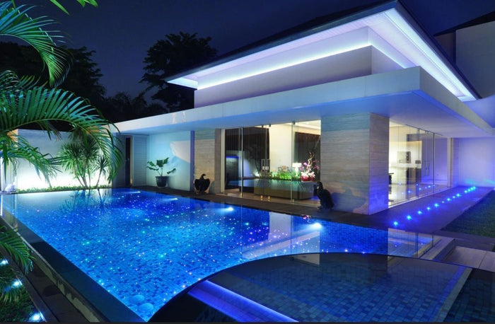 best pool tile color