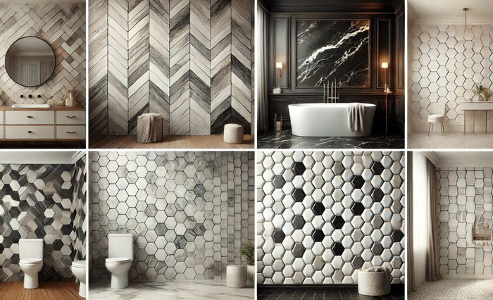 latest bathroom wall tile ideas