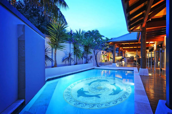 Black Pool Tile