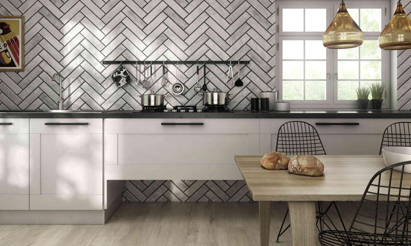 chevron backsplash