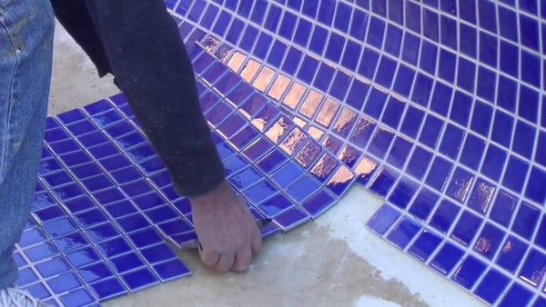 waterline pool tile