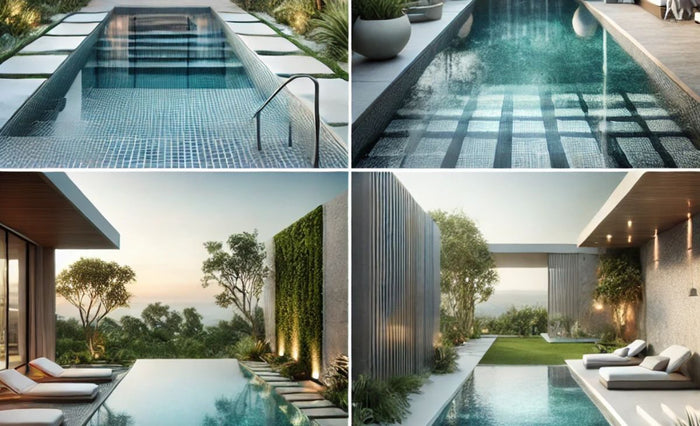 modern pool tile ideas