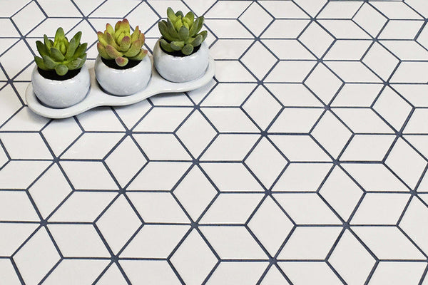 porcelain mosaic tile backsplash