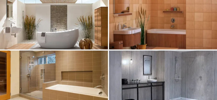 tips to choose the best material for bathroom walls