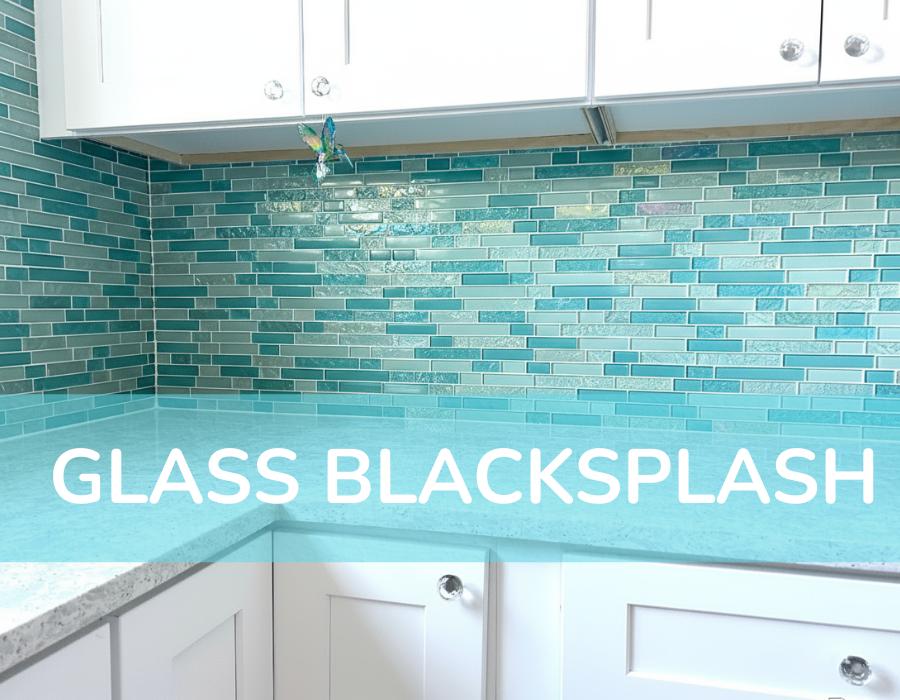 Glass Mosaic Kitchen Backsplash