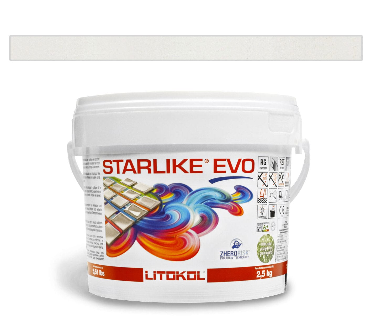 Pure White Epoxy grout - 5.5 Lbs - Tiles and Deco