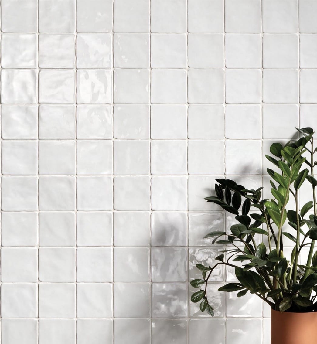 HANA WHITE 12X12 Glazed Porcelain Tile