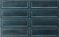 Island Frame Slate Blue Wall Tile