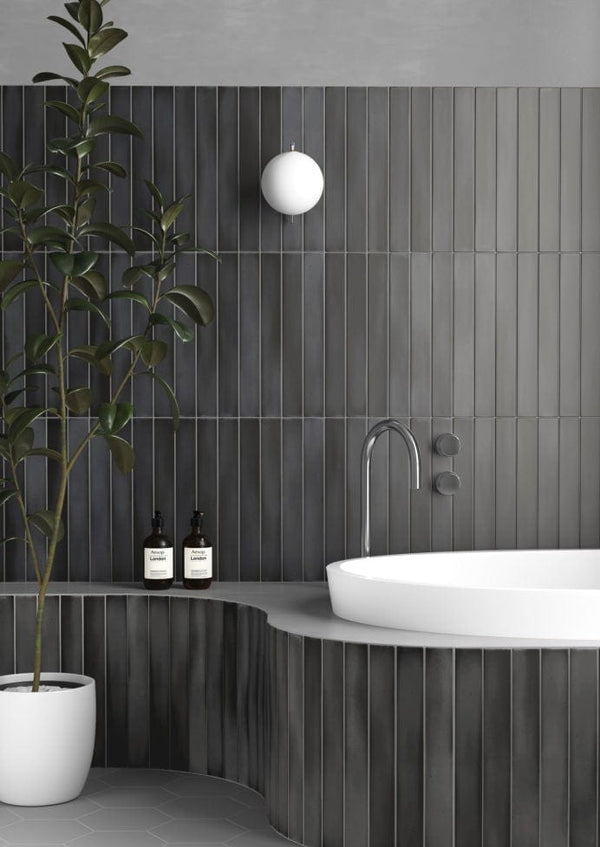 Massimo Dark Black Wall Tile