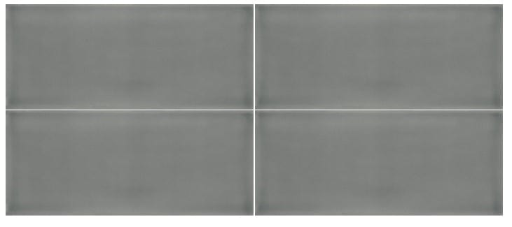 Dark Gray Gloss 4x10 Ceramic Tile- $7.79 per sqft - Tiles and Deco