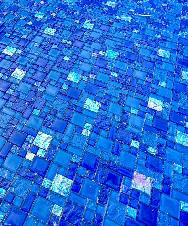 Bahamas Dark Blue Mix - Tiles and Deco