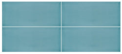 Atoll Blue Gloss 4x10 Ceramic Tile - $7.79 per sqft - Tiles and Deco