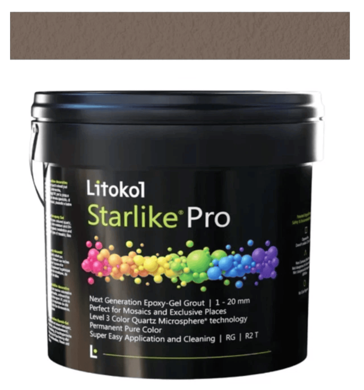 STARLIKE PRO 23 ARENARIA FUMICATA, 5.5LB PAIL - TILE GROUT - Tiles and Deco