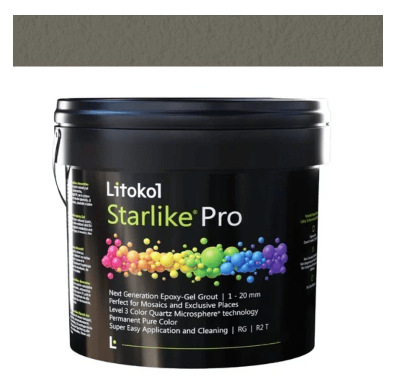 STARLIKE PRO 30 ARGILLA DI CIPRO, 5.5LB PAIL - TILE GROUT - Tiles and Deco