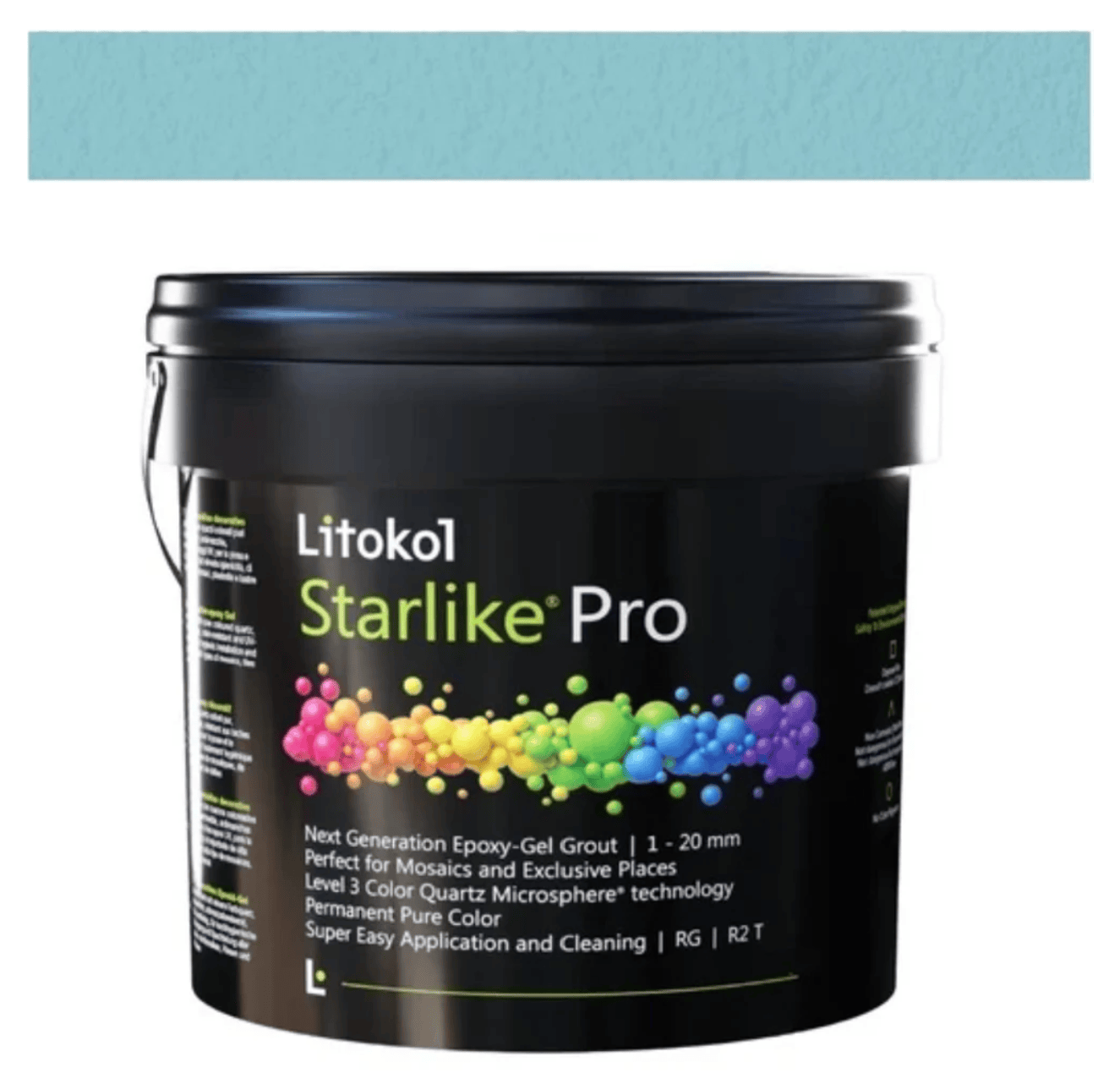 STARLIKE PRO 59 BLU PEVERO, 5.5LB PAIL - TILE GROUT - Tiles and Deco