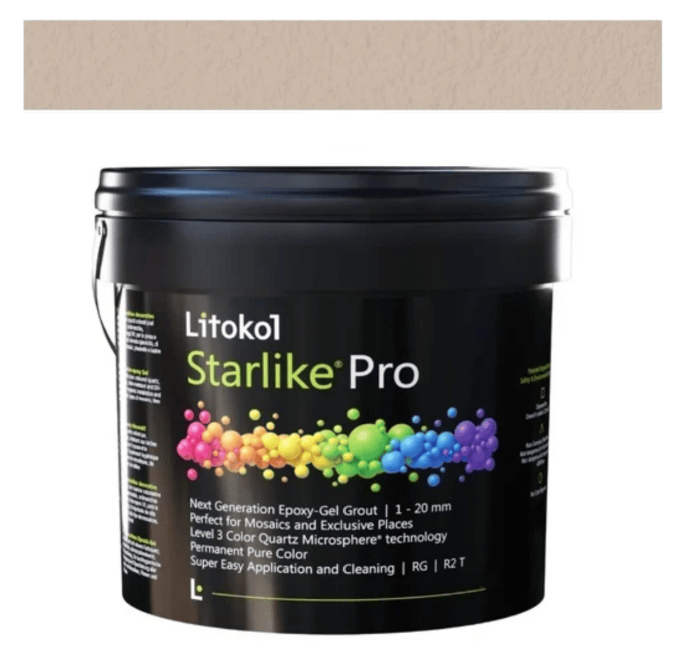 STARLIKE PRO 32 CALCARE DI MATERA, 5.5LB PAIL - TILE GROUT - Tiles and Deco