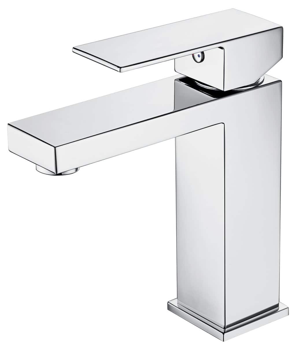 Cube 4x7 Faucet Chrome