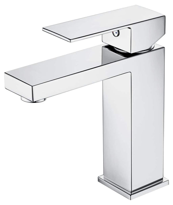 Cube 4x7 Faucet Chrome