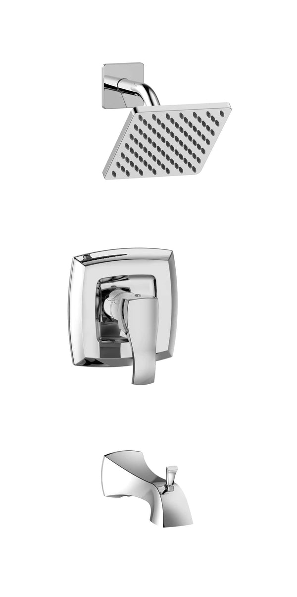 Elemental - Kit 1 Way Shower - Chrome