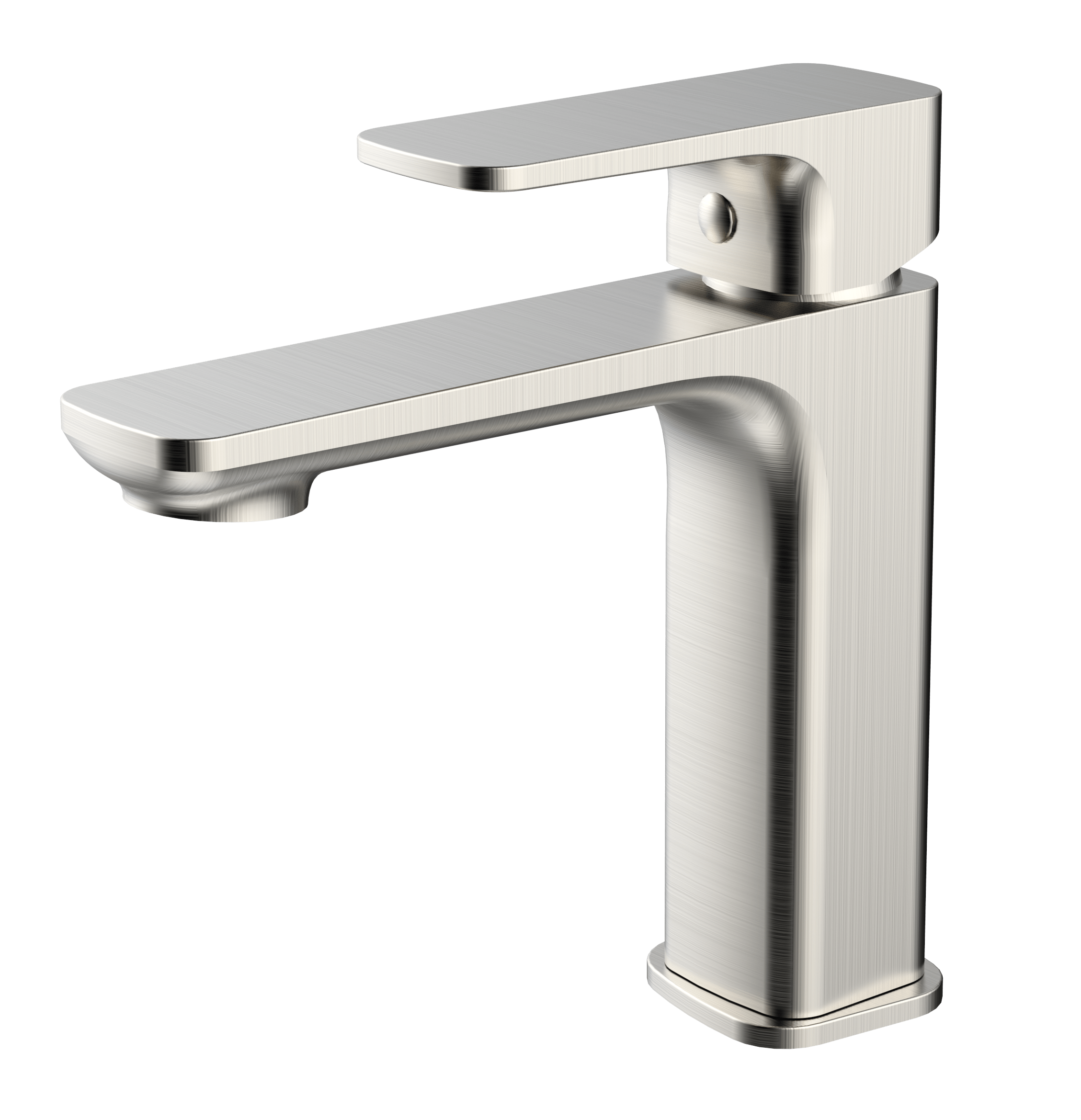 Element - Single Handle Bathroom Sink Faucet - Brushed Nickel