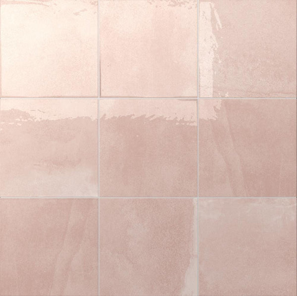 Flamingo Blush 6x6 Porcelain Gloss - $11.97 / SQFT